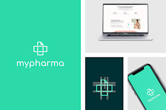 design a logo for a medtech, saas or ai business