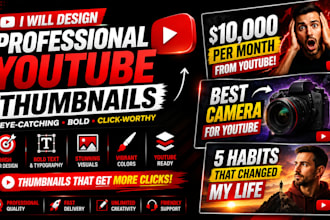 design youtube thumbnails to improve click appeal