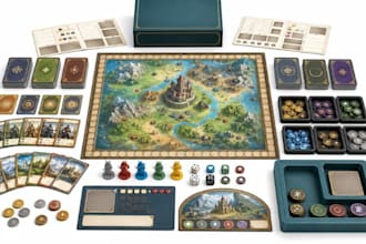 custom board game board game design card game design card game table top game