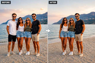 add or remove unwanted objects or people from your photo