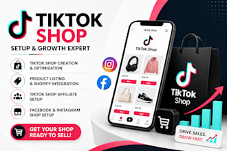 setup tik tok shop, tiktokshop creation, product listing, tiktok shop affiliate