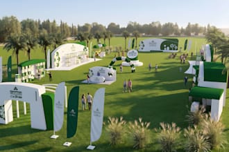 design 3d concert stages, festival events, and event centre setups