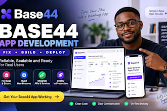 fix, build, and deploy your base44 app