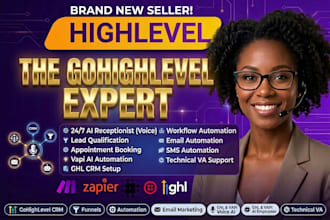 setup gohighlevel ai agent voice ai employee ghl automation vapi ai receptionist