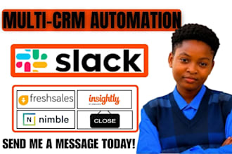 integrate slack freshsales intercom insightly nimble  CRM activecampaign close
