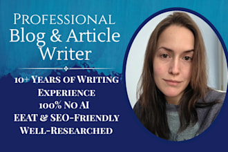 be your blog or article writer