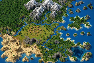 custom your minecraft maps for servers, spawns, lobbies and worlds