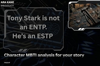 do character mbti analysis for your story