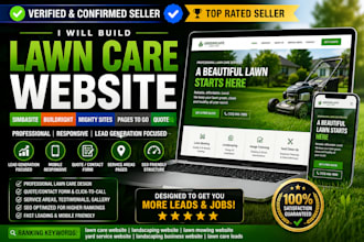 build simbasite buildright mighty sites pages to go quoteiq  lawn care website