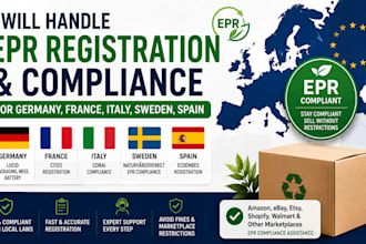 do  epr registration and compliance for germany, france, italy, sweden, spain