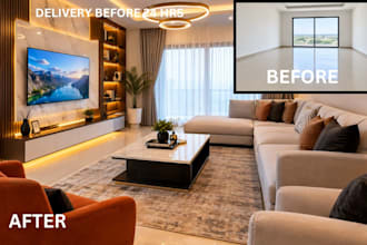 affordable professional virtual home staging for real estate listing