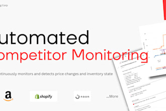 build automated price and stock monitoring systems