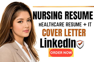 build medical resume, healthcare, nursing resume, IT resume writing