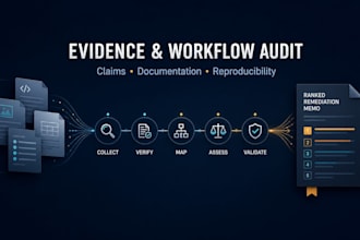 audit technical claims evidence and workflow documentation