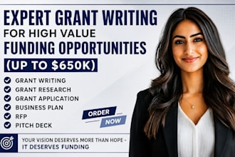 write a grant proposal with grant research and grant application