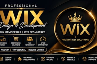 build, wix website, wix website development wix membership wix ecommerce website