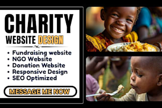 design nonprofit charity website nonprofit donation ngo wordpress website
