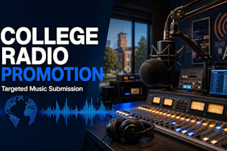promote your music to targeted college radio stations worldwide