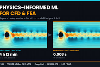 build physics informed neural networks and ml surrogates