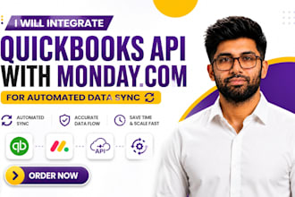 automate quickbooks online API data sync and webhook workflows