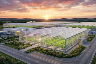 design 3d hydroponic farm, greenhouse and vertical farming systems