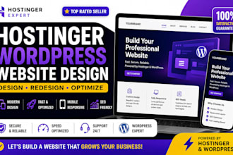 do hostinger wordpress website design redesign hostinger horizon website