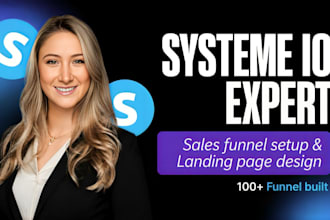 build a systeme io sales funnel for hands off, evergreen course sales