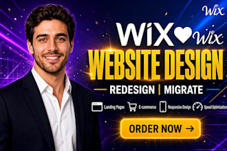 build custom wix website design wix redesign wix website development ecommerce