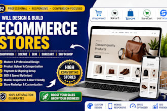 create shopwired 3dcart ekm surecart shift4shop products website store design
