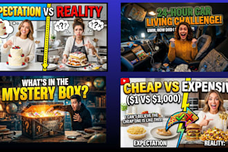 creative thumbnails for your youtube