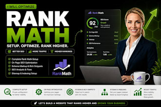 optimize your wordpress SEO with rank math