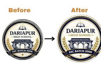 do vector tracing and redraw
