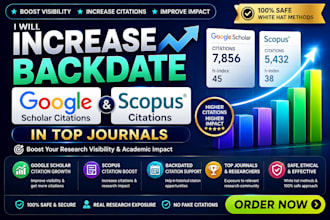 increase backdate google scholar citation scopus citation in top journals