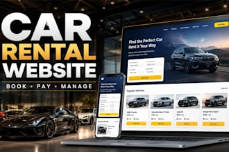 design car rental website online booking system car rental website