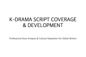 provide professional screenplay coverage and story feedback