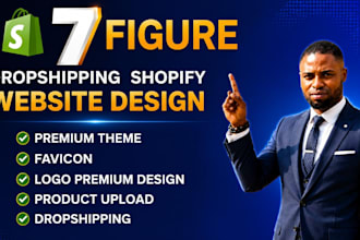 create and design shopify store and ranking website