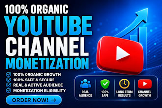 provide youtube channel monetization service