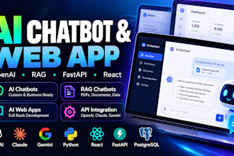 build a custom ai chatbot or ai web app