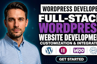 build a full stack wordpress website for coaches consultants and agency sites