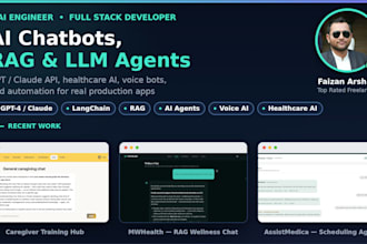 do ai chatbot, gpt, ai voice bot, ai saas, claude api, automation