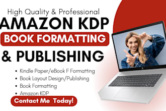kindle paperback formatting ebook layout design amazon kdp ebook formatting