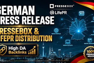 do german press release writing and distribution on german media and news sites