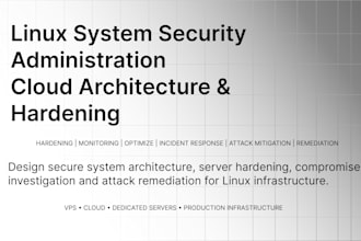 linux server administration, hardening, incident remediation