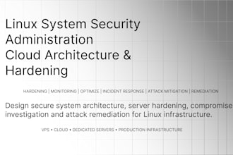linux server administration, hardening, incident remediation