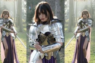 custom cosplay armor 3d printable eva foam pattern fdm cosplay pepakura template