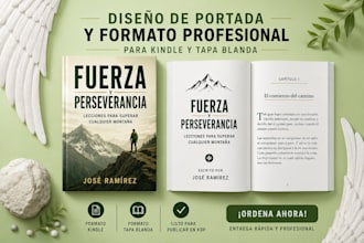 formatearé libros de amazon KDP para kindle y tapa blanda