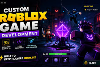 build complete playable roblox game, steal a brainrot, grow a garden, simulator