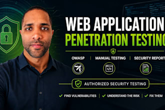 perform web application security testing