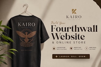 design fourth wall website setup fourth wall store redesign fourth wall store