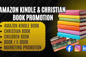 christian book promotion amazon kindle book promotion book, ebook marketing ads